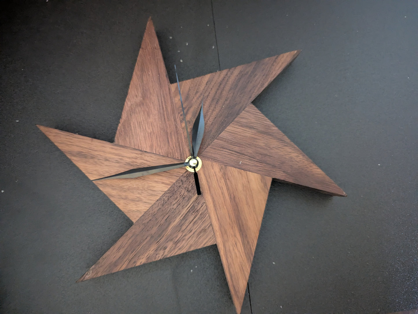 Star Shaped Clock